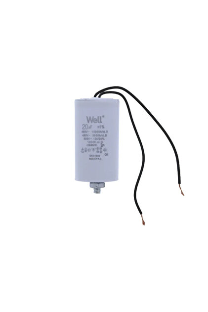 Condensator pentru motor cu fir, 20 µF