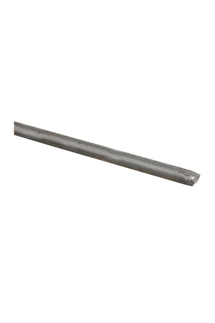 Bara rotunda otel laminat, 8 x 1 mm, L = 1 metri, neagra
