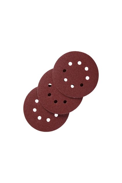 Disc abraziv, pentru slefuitor cu excentric, Ø 125 mm, granulatie 40, 80, 120 (set 10 buc)