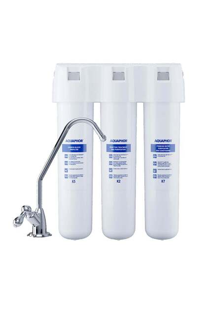 Statie de filtrare Aquaphor Crystal A, 3 filtre, K5, K2, K7