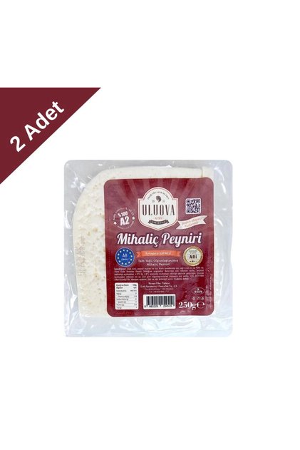 %100 Jersey Sütünden A2 Vitaminli Mihaliç Peyniri (250 g) x 2 Adet