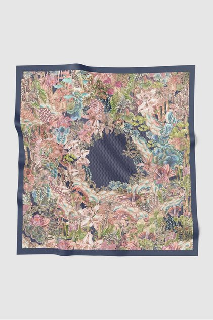 Forestis Vual Square Scarf - Bluebell