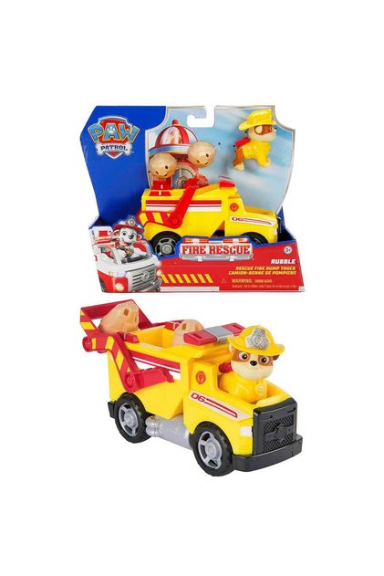 Fire Rescue Figür ve Kurtarma Aracı - Rubble