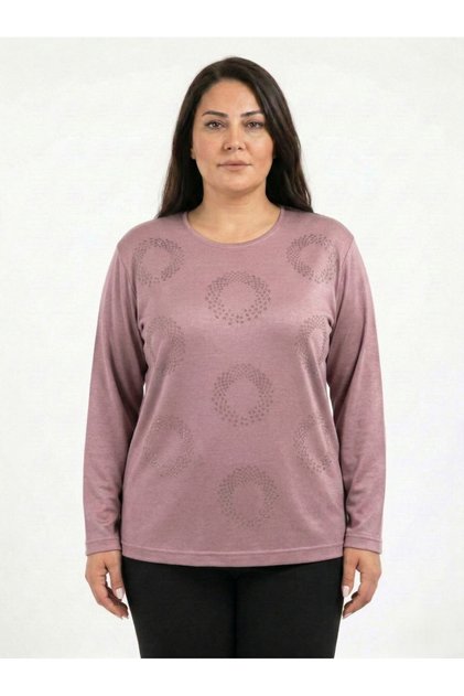 Büyük Beden Anne Penye Terletmeyen Pamuklu Kumaş 529