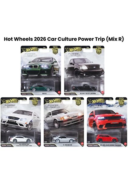 Hot Wheels ミニカー 55台セット HOT WHEELS Formula 1 5'li Set Yeni 2025 Araçları Mercedes, Red