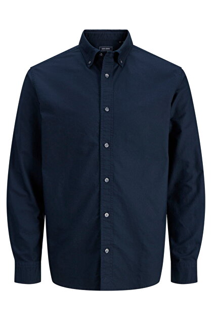 JACK & JONES JJEPerfect Overshirt In Velluto A Coste Uomo – Taglio Largo, Colletto E Maniche Lunghe