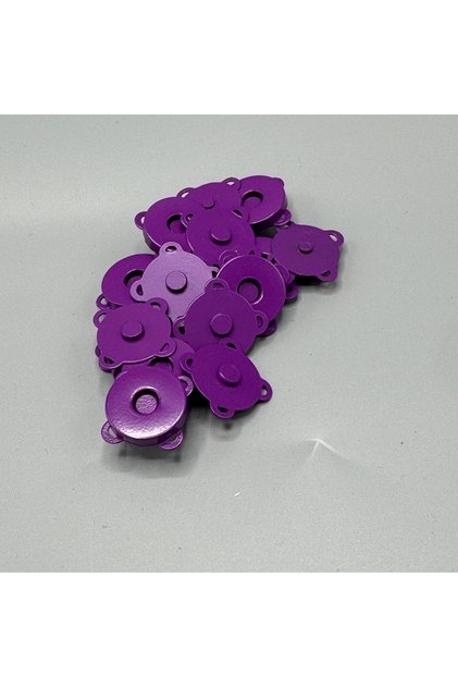 Colorful Stitched Magnet Purple (10 Pieces)