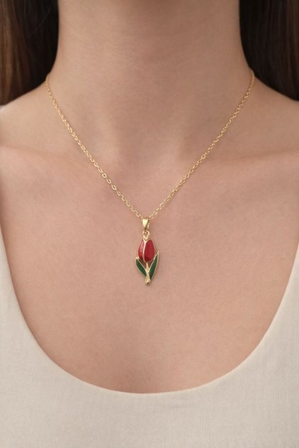 Lale Model Steel Women's Necklace