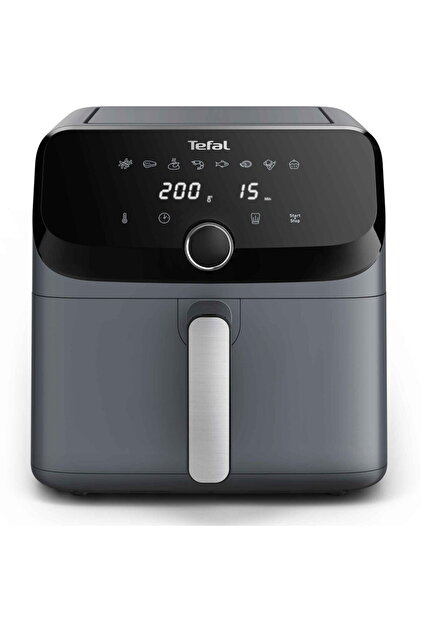Фритюрник с горещ въздух Easy Fry Mega EY855BE0, 2020W, капацитет 7.5 л, 8 автоматични програми, съд