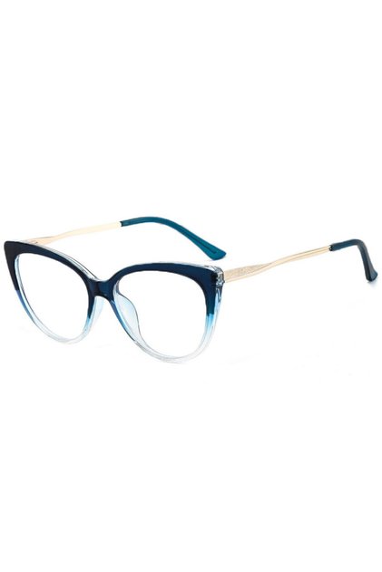 Ochelari de calculator - Reflex Metal (F5018-C8) - Albastru transparent