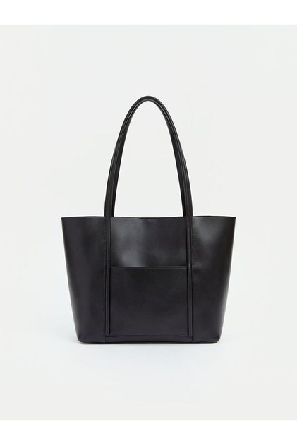 Seray New Season Leather-Look Women Shoulder Bag and Clutch Bag