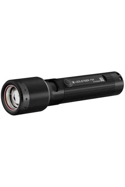 Lanternă de mână P5R neagră cu LED