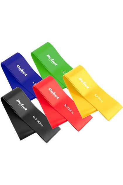 SET 5 BENZI ELASTICE MINI BAND 2-18KG ACTIVE