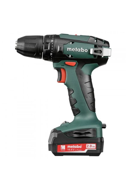 Masina de gaurit si insurubat BS 14,4V include 2 baterii, Cutie plastic