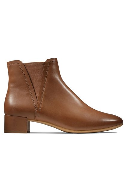 Botine - Orabella Ruby - mărime 37,5 - Maro Piele Naturală - Elegante Damă Cushion Plus Toc
