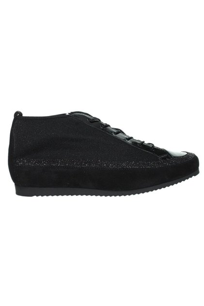 Pantofi damă - Lurexstretch - mărime 36 - negri din material textil elastic - talpă ușoară