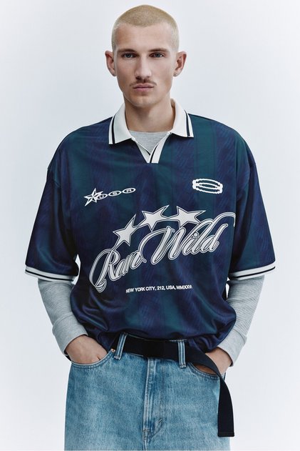 Futbol Tişörtü Loose Fit