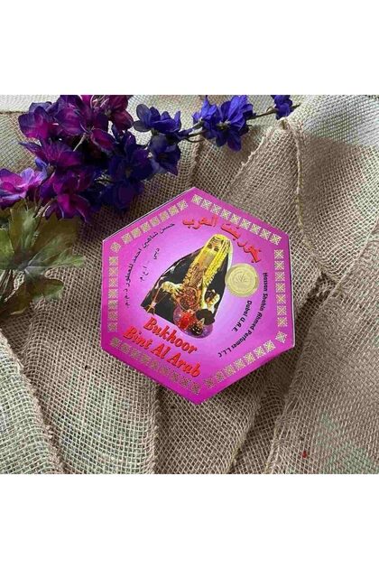 HSA Perfumes Bint Al Arab Arabian Incense Bukhoor, Rose and Jasmine Scent, Natural Fragrance