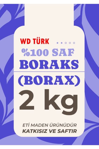 Boraks 2 kg %100 Saf ve Doğal