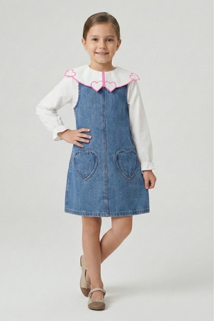 Denim dress