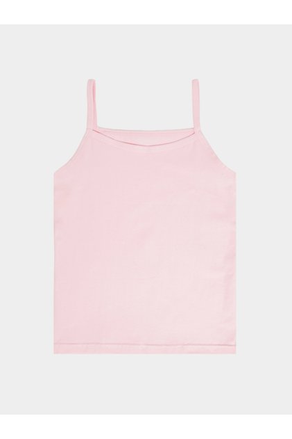Girls Cotton Solid Vest
