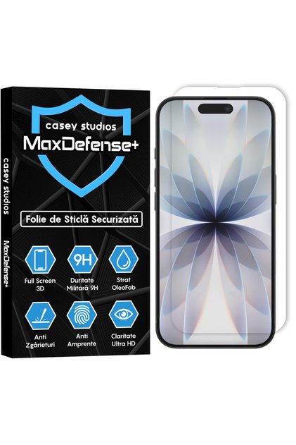 Θήκη iPhone 17, Πλήρους Κάλυψης 3D, Πλήρης Κόλλαση, HD, Αντιχαρακτική, Αντικραδασμική, Διαφανής