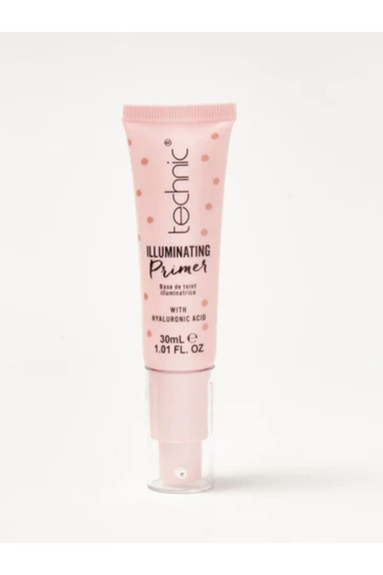 Illuminating Primer - Hyaluronic Acid Hydrating Base, Glow Prep for Dewy & Smooth Skin, 30ml