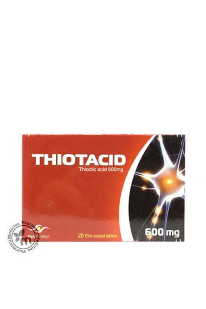 THIOTACID 600MG TAB 20S