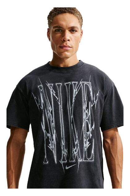 Nike Erkek T-Shirt NK TEE Pamuk T-Shirt Baskılı Tişört Erkek