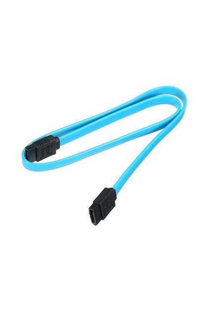 SATA III with Locking Latch Cable And Connector Blue & Black