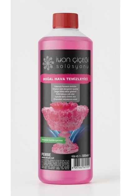 İyon Çiçeği Solüsyonu 500 ML-Pembe