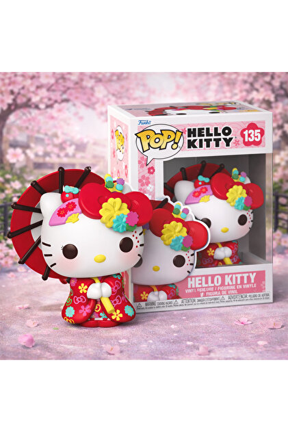 Funko POP Collectible Figure Sanrio − Hello Kitty in Kimono #135