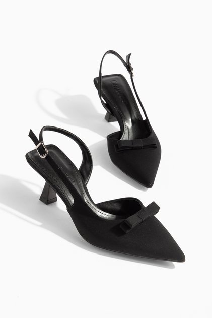 D6886 Daily Orthopedic Women's Bow Classic Heeled Shoes