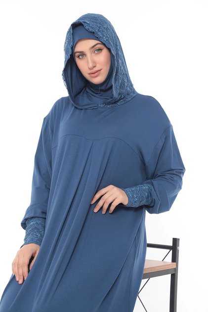 Lace Hooded Elbis