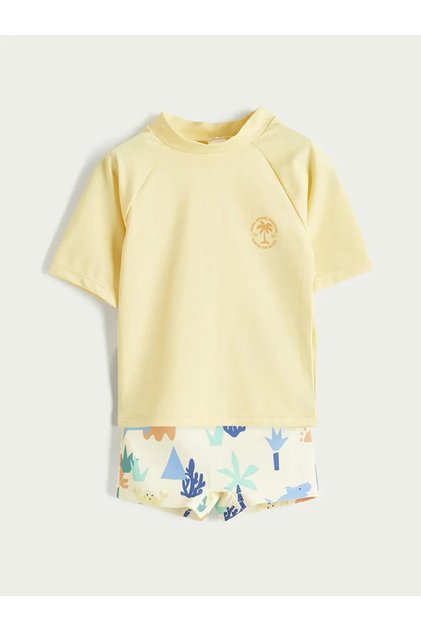 Patterned Baby Boy Swimsuit Set ( # Ref!