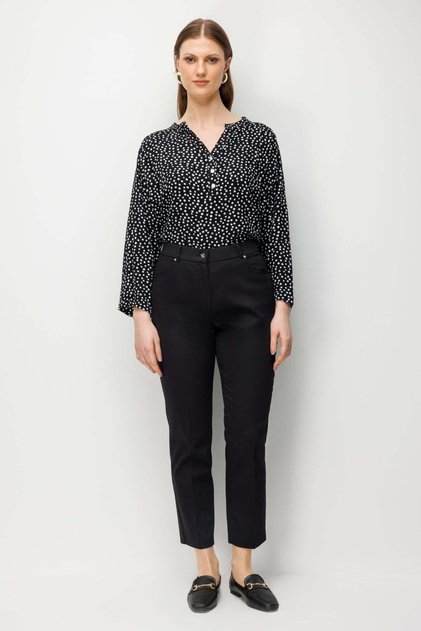 Pantaloni skinny cu talie înaltă