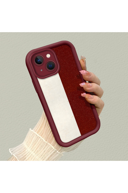 iPhone 15 Compatible Stylish and Simple Color Design, High-Quality Silicone Phone Case