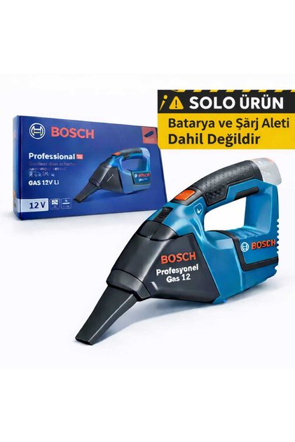 Professional GAS 12V El Tipi Şarjlı Süpürge ( DİKKAT! BATARYA VE ŞARJ ALETİ YOKTUR , BUNLAR OLMADAN ÇALIŞMAZ )