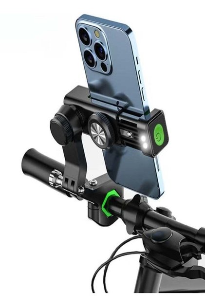 Bike Phone Holder Adjustable Anti-Shake & Stabilize 360° Rotation Motorcycle Phone Holder