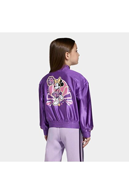 みい adidas Disney Minnie Mouse Çocuk Mor Ceket (JZ3566) - Fiyatı