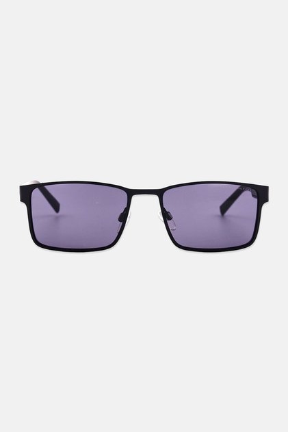 Men TH2087/S Rectangle Sunglasses, Black