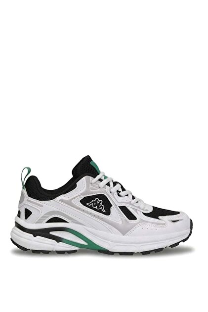 Kappa KP-1017Z Porto Riko Kadın Klasik Sneaker Beyaz - Siyah