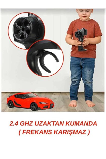 Aksoy Toys Uzaktan Kumandalı 1:24 Ölçek Işıklı Drift Arabası