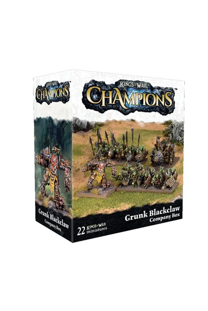 Kings of War: Champions – Grunk Blackclaw Company (Goblins)