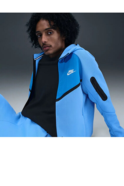 Nike Tech Fleece Mix Wr Hoodie Erkek Sweatshirt IH4302 412