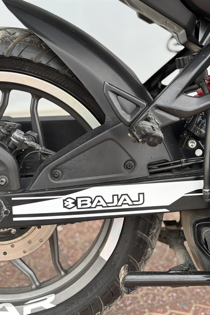 Bajaj Written Decal Sticker Suitable for Side Grille for Bajaj Motor Group (33Cmx5Cm) (1 Piece)