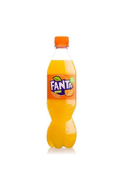 Orange Zest Citrus Carbonated Sparkling Soda Pop Bottle (500ml)