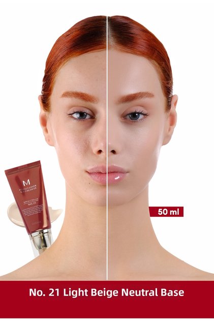 Multifunctional m Perfect Cover Bb Cream with Perfect Coverage Ex Spf42/Pa+++ No.21 (50ml)