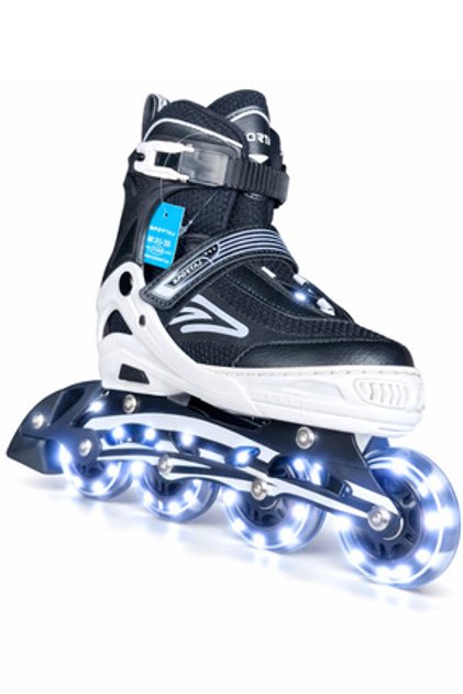 Sportaj Paten Premium TAJ-J1 Pro Paten Beyaz Led Işıklı Silikon Teker 3 ...