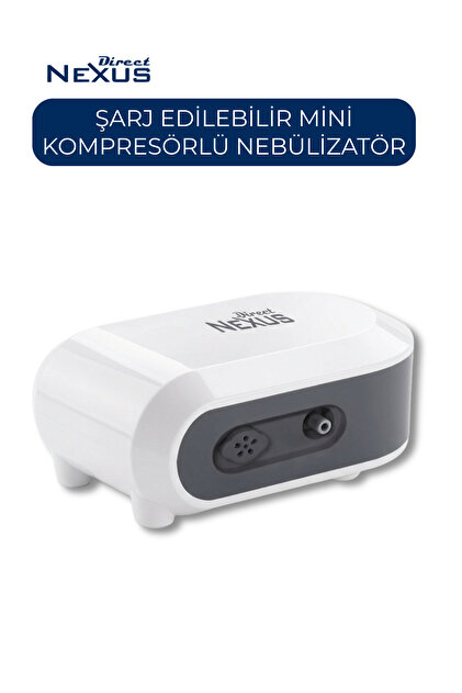 Şarj Edilebilir Mini Kompresörlü Nebulizatör